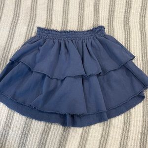 Aerie Weekend Ruffle Mini Skirt